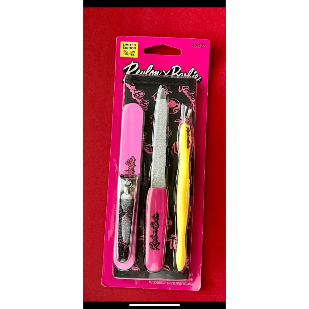 Revlon X Barbie Pink Manicure Set